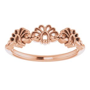 Vintage-Inspired Stackable Ring