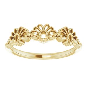Vintage-Inspired Stackable Ring