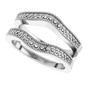 Milgrain Edge Ring Guard