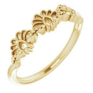Vintage-Inspired Stackable Ring