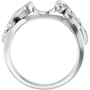 Vintage-Inspired Wrap-Style Ring Enhancer