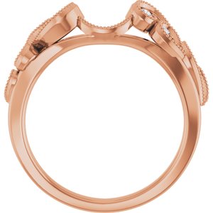 Vintage-Inspired Wrap-Style Ring Enhancer