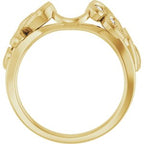 Vintage-Inspired Wrap-Style Ring Enhancer
