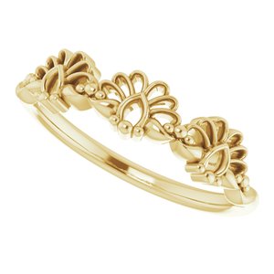 Vintage-Inspired Stackable Ring