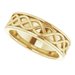 Infinity-Inspired Flat Band