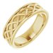 Infinity-Inspired Flat Band