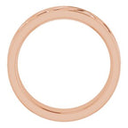 Infinity-Inspired Flat Band