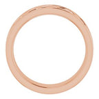 Infinity-Inspired Flat Band