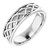 Infinity-Inspired Flat Band