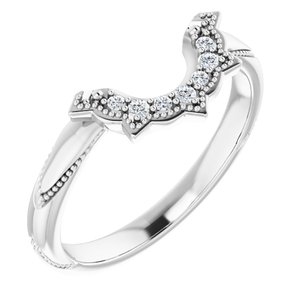 Halo-Style Engagement Ring or Band