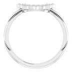 Halo-Style Engagement Ring or Band