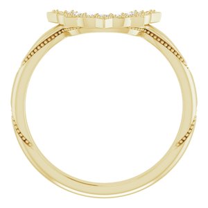 Halo-Style Engagement Ring or Band