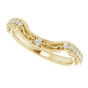 Sculptural Engagement Ring or Band