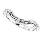 Sculptural Engagement Ring or Band