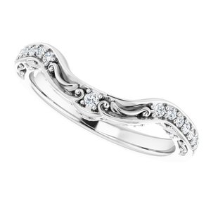 Sculptural Engagement Ring or Band