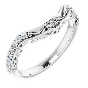 Sculptural Engagement Ring or Band