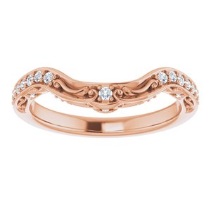 Sculptural Engagement Ring or Band
