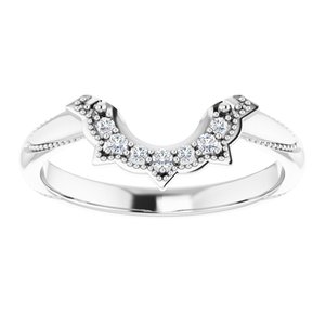 Halo-Style Engagement Ring or Band