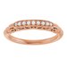 Accented Vintage-Inspired Engagement Ring or Band