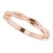 Accented Sculptural Engagement Ring or Band
