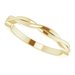 Accented Sculptural Engagement Ring or Band
