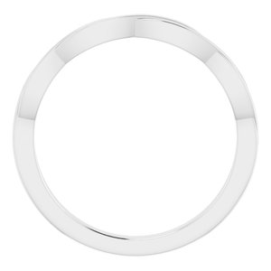 Accented Sculptural Engagement Ring or Band