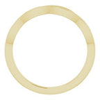 Accented Sculptural Engagement Ring or Band