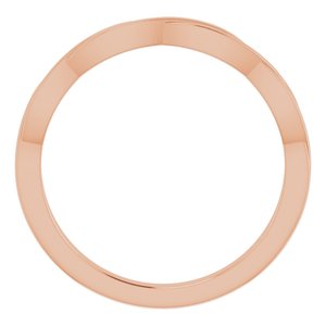 Accented Sculptural Engagement Ring or Band