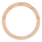 Accented Sculptural Engagement Ring or Band