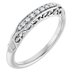 Accented Vintage-Inspired Engagement Ring or Band