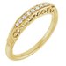 Accented Vintage-Inspired Engagement Ring or Band
