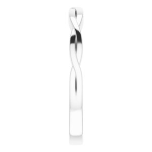 Accented Sculptural Engagement Ring or Band