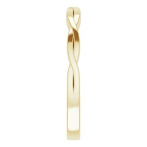 Accented Sculptural Engagement Ring or Band
