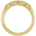 Accented Vintage-Inspired Engagement Ring or Band