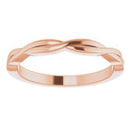 Accented Sculptural Engagement Ring or Band