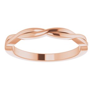 Accented Sculptural Engagement Ring or Band