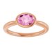 Bezel-Set Solitaire Ring