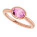 Bezel-Set Solitaire Ring