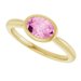 Bezel-Set Solitaire Ring
