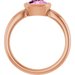 Bezel-Set Solitaire Ring