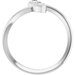 Bezel-Set Bypass Ring