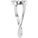 Bezel-Set Bypass Ring