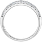 Pavé-Style Anniversary Band