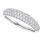 Pavé-Style Anniversary Band