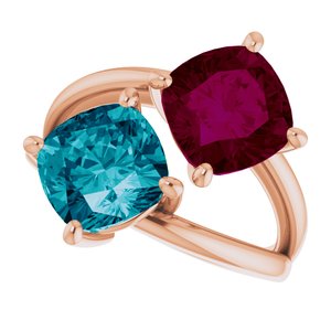 Two-Stone Ring