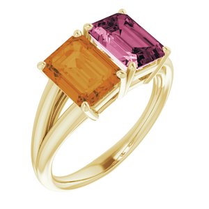 Two-Stone Ring