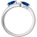 Two-Stone Bypass Ring