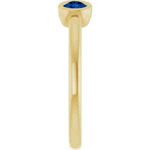Bezel-Set Two-Stone Ring