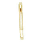 Halo-Style Milgrain Engagement Ring or Band