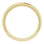 Halo-Style Milgrain Engagement Ring or Band